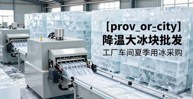 虹口降温大冰块批发 工厂车间夏季用冰采购