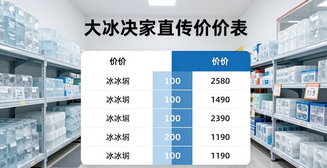 大冰块批发厂家怎么选？虹口直供渠道靠谱吗