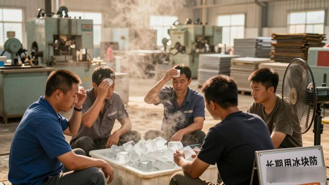 工厂高温环境降温方案_虹口车间防暑降温冰块_车间防暑降温冰块使用方法